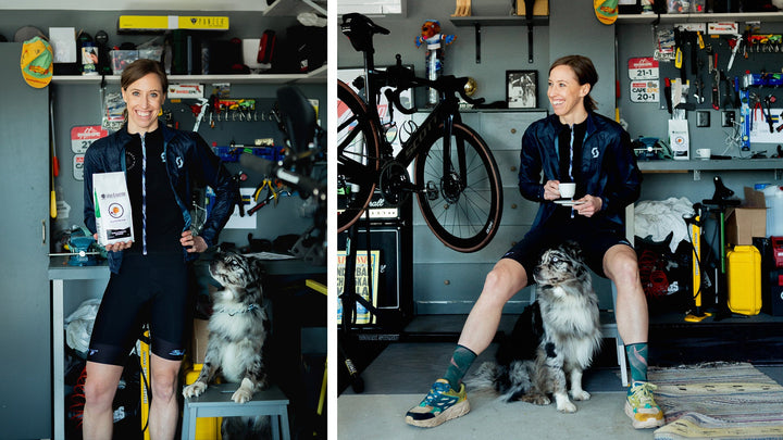 En cykeltur till italien ledde till ett eget kaffe för gladare barn